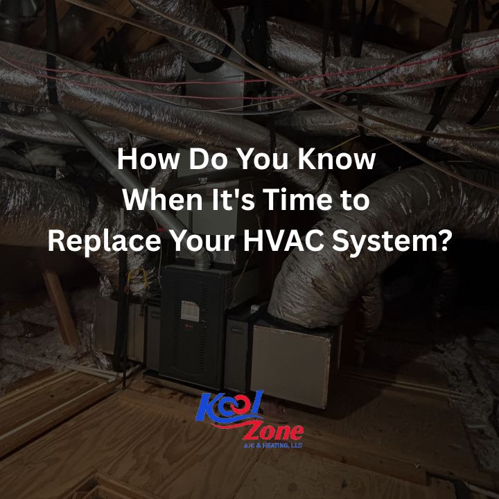 Outdoor air conditioning unit at a Tomball, TX home nearing the end of its lifespan.