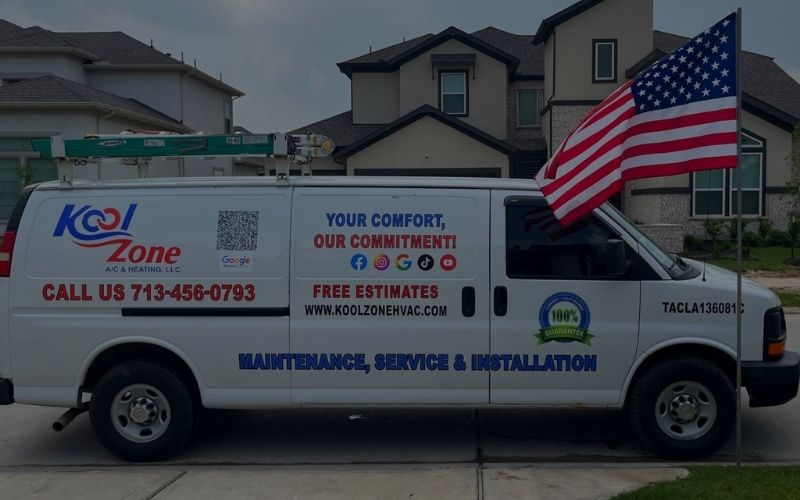 Visual comparison of two homes in Tomball, TX during summer: one with an old low-SEER AC unit showing a $350+ electric bill, and another with a modern SEER2 system and a $200 bill, set in a sun-soaked Texas landscape.