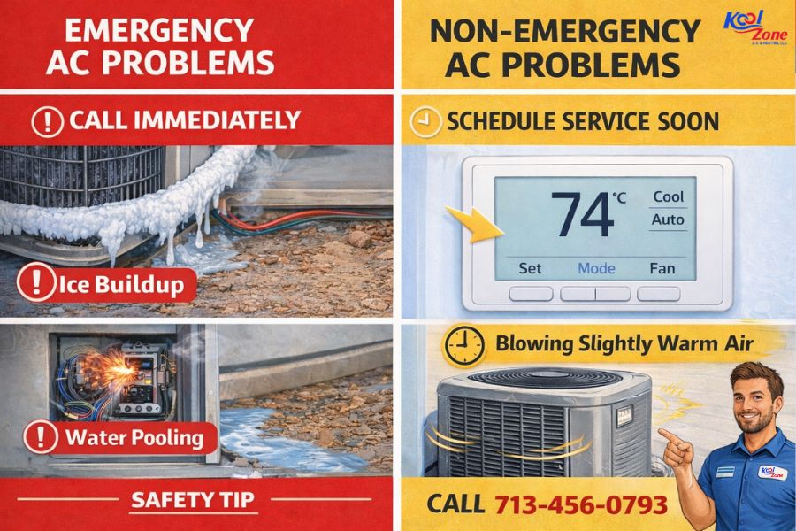 Air conditioner struggling to cool home during hot Tomball Texas summer